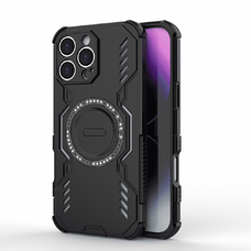 iPhone 16 Pro - Techsuit - ArmorMag tok - Fekete.