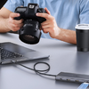 Ugreen CM639 USB-C hub, 2x HDMI, 3x USB, USB-C, SD/TF, RJ45, PD 100W, 8K - 1. kép