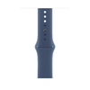 Apple Watch S10 Cellular 46mm Silver Alu Case Denim Sport Band - S/M okosóra - 1. kép
