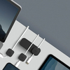 Uniq Pod Mag magnetic cable organizer + base dark gray/charcoal dark gray - 0. kép
