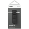 Uniq Pod Mag magnetic cable organizer + base dark gray/charcoal dark gray - 2. kép