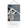 Uniq Pod Mag magnetic cable organizer + base dark gray/charcoal dark gray - 3. kép