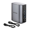 BlitzWolf BW-TH15 17 az 1-ben dokkolóállomás 2xHD+DP+4xC+3xUSB 3.0+USB 3.1+C 3.2+C PD+RJ45+micro SD+SD+3.5mm audio  - 0. kép