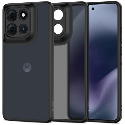 Tech-protect Magmat Motorola Moto G86 5g Matt Fekete tok Tech-protect Magmat Motorola Moto G86 5g Matt Fekete tok