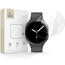 Edzett üveg Tech-Protect Glass Fit+ 2-pack Samsung Galaxy Watch 8 (44 mm) átlátszó üvegfólia