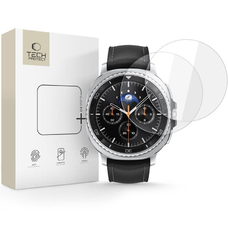 Edzett üveg Tech-protect Glass Fit+ 2-pack Samsung Galaxy Watch 8 Classic (46 mm) tiszta üvegfólia