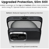 iPhone 16 Pro Techsuit - Aramid szálas MagSafe tok - Fekete. - 0. kép