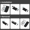iPhone 16 Pro Max - Techsuit - Aramid Fiber MagSafe - Fekete. tok - 4. kép