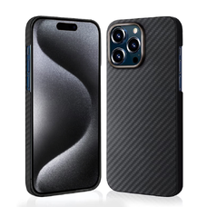iPhone 15 Pro - Techsuit - Aramid Szálas MagSafe Tok - Fekete tok