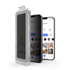 iPhone 12 / 12 Pro Tech-protect Quick Set Spy+ 2db privacy üvegfólia - 2. kép