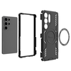 Samsung Galaxy S25 Ultra Techsuit - ArmorMag tok - Fekete - 3. kép