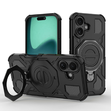 iPhone 17 - Techsuit - Carbon Shield PRO - Fekete tok