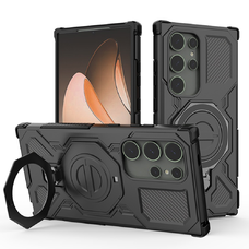 Samsung Galaxy S24 Ultra - Techsuit - Carbon Shield PRO - Fekete. tok