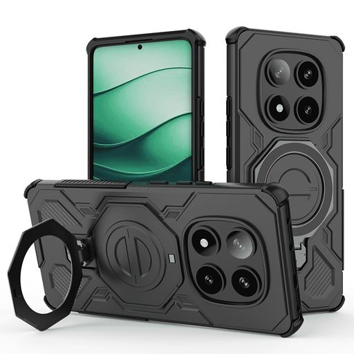 Xiaomi Redmi Note 14 Pro+ 5G - Techsuit - Carbon Shield PRO - Fekete tok