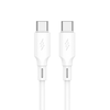 JELLICO kábel B24 USB-C - USB-C PD 60W 1M Fehér - 0. kép