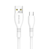 JELLICO kábel B9 Micro USB 3.1A 1M Fehér - 0. kép