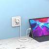 JELLICO kábel B1 USB-C - USB-C PD 60W 1M Fehér - 2. kép