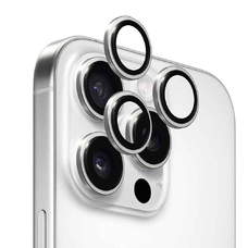 ANANK - AR Lencsevédő - iPhone 16 Pro / iPhone 16 Pro Max - Ezüst üvegfólia