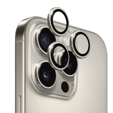 ANANK - AR Lencsevédő - iPhone 16 Pro / iPhone 16 Pro Max - Természetes Titán üvegfólia