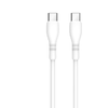 JELLICO kábel B9 USB-C - USB-C PD 66W 1M Fehér - 1. kép