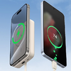 Ugreen PB760 Magnetic 10000mAh Power Bank, Built-in Cable, 20W (Beige) - 0. kép