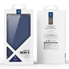 Dux Ducis Skin X Pro iPhone 17 tok pénztárcával, MagSafe kompatibilis - Kék tok - 1. kép