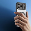 Dux Ducis Aimo Mag Mágneses Gyűrűvel és Állvánnyal ellátott tok iPhone 17 Pro – Fekete tok - 3. kép