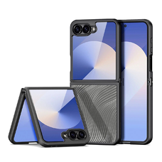 Dux Ducis Aimo fliptok Samsung Galaxy Z Flip7 - fekete
