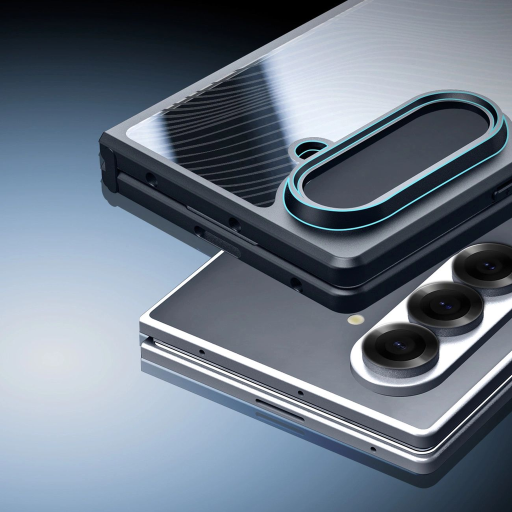  Samsung Galaxy Z Fold7 fekete Dux Ducis Aimo fliptok - 8