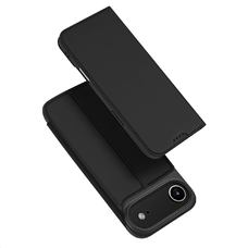 Dux Ducis Skin Pro iPhone 17 Air tok fliptok és kártyatartóval - Fekete tok
