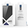 Dux Ducis Skin X Pro iPhone 17 tok pénztárcával, MagSafe kompatibilis - Fekete tok - 1. kép