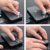 Fekete Wozinsky Teljes Kameravédő Üveg Samsung Galaxy Z Fold 7-re, 2 darabos szett, üvegfólia - 2. kép
