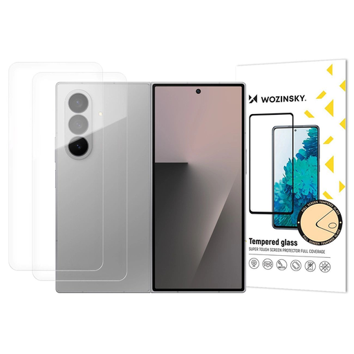 Wozinsky TPU Full Body kijelzővédő fólia Samsung Galaxy Z Fold 7, 2 darabos készlet, üvegfólia