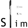 Aramidszálas MagSafe tok - Samsung Galaxy S25 Ultra - Fekete - 4. kép