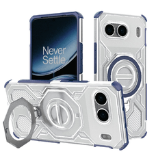 Telefon tok - Techsuit - Carbon Shield PRO - OnePlus Nord 4 - Kék Áttetsző