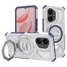 Techsuit - Szénpajzs PRO - Honor 400 - Kék Átlátszó tok