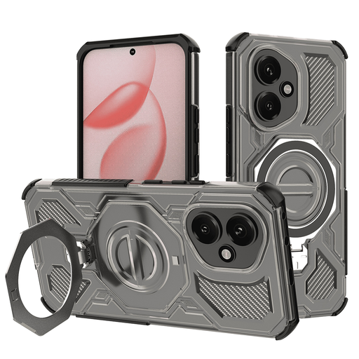 Techsuit - Carbon Shield PRO - Honor 400 - Füstfekete (védőruházat). tok Techsuit - Carbon Shield PRO - Honor 400 - Füstfekete (védőruházat). tok