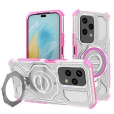 Védőtok - Techsuit - Carbon Shield PRO - Honor 200 Lite - Rózsaszín Átlátszó tok