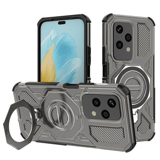 Techsuit - Carbon Shield PRO - Honor 200 Lite - Füst Fekete (telefontokhoz) tok Techsuit - Carbon Shield PRO - Honor 200 Lite - Füst Fekete (telefontokhoz) tok