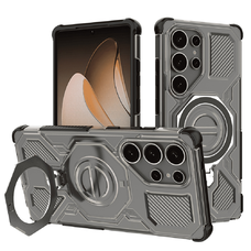 Samsung Galaxy S25 Ultra tok - Techsuit - Carbon Shield PRO - Füstfekete.