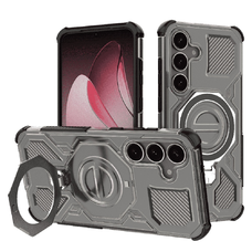 Techsuit - Carbon Shield PRO - Smoke Black - Samsung Galaxy S25 tok
