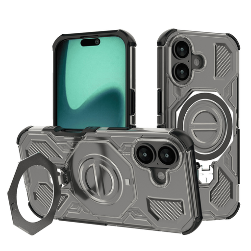 iPhone 17 - Techsuit - Carbon Shield PRO - Füstfekete tok iPhone 17 - Techsuit - Carbon Shield PRO - Füstfekete tok