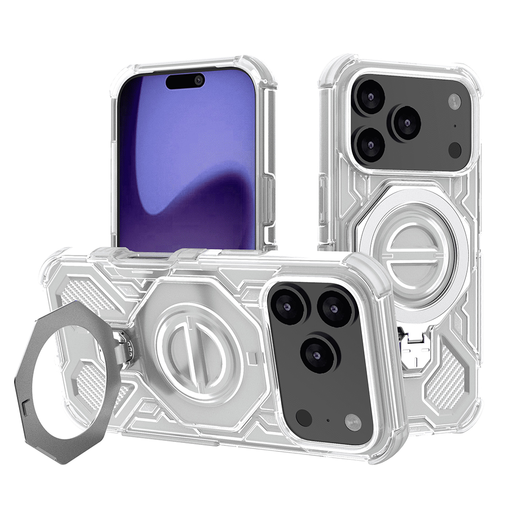 iPhone 17 Pro tok - Techsuit Carbon Shield PRO - Fehér Átlátszó