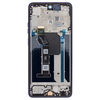 Motorola G56 LCD Kijelző + Érintőpanel + Előlapi Borítás Ragyogó Kék (Szervíz csomag) - 0. kép