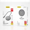 Dudao 4in1 Type-C csatlakozású USB elosztó - 1x USB 3.2 Gen 1 / 3x USB 2.0 HUB adapter fekete (A15BT) - 2. kép