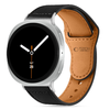 Tech-protect Leatherfit Samsung Galaxy Watch 8 / Classic (40 / 44 / 46 Mm) Fekete óraszíj - 1. kép
