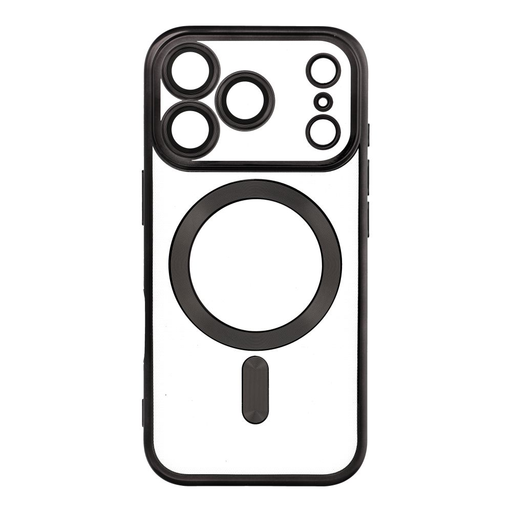 ELECTRO MAG COVER tok, kompatibilis a MagSafe funkcióval IPHONE 17 Pro-hoz (teljes gyűrű) fekete ELECTRO MAG COVER tok, kompatibilis a MagSafe funkcióval IPHONE 17 Pro-hoz (teljes gyűrű) fekete