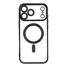 ELECTRO MAG COVER tok kompatibilis MagSafe-fel iPhone 17 Pro Max (teljes gyűrű) fekete