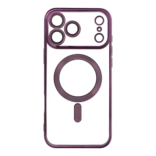ELECTRO MAG COVER tok MagSafe kompatibilis IPHONE 17 Pro Max (teljes gyűrű) mély lila tok ELECTRO MAG COVER tok MagSafe kompatibilis IPHONE 17 Pro Max (teljes gyűrű) mély lila tok