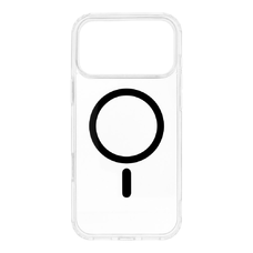 Csepp Ragasztás Színes Gyűrűs Mag Tok kompatibilis MagSafe-fel iPhone 17 Pro Max-hoz (teljes gyűrű) fekete tok